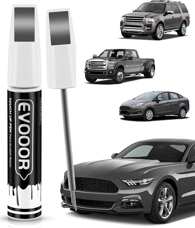 J7 Magnetic Metallic Touch Up Paint for Ford – Exact Match 2 in 1 Paint Pen for Chips and Nicks Repair