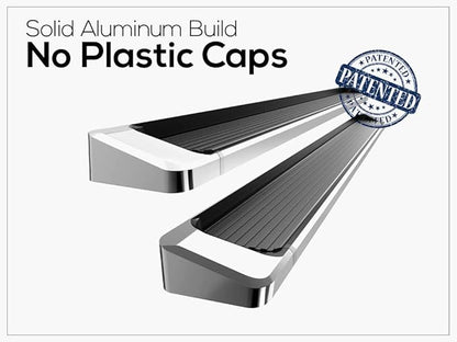 APS Running Boards Style Compatible with Dodge Ram 1500 2006-2008 Mega Cab & Ram 2500 3500 2006-2009 (Nerf Bars Side Steps Side Bars)
