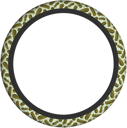 Pickles Steering Wheel Covers Non Slip Neoprene Steering Wheel Protector Cover Universal 15 Inch for Men Women Car Truck