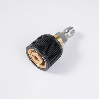Adjustable Snow Foam Lance Thick Foam for Pressure Washer with 1/4'' Quick Connector Foam Cannon for Karcher K1700 K1800 K1900 (1/4" Quick Connect White)