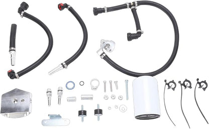 Generic CP4 Disaster Prevention Kit Reliable Aluminum Alloy Protection Bypass Fit for Super Duty 2011–2025 6.7L, Easy Installation 29pcs Accessories for Auto Parts
