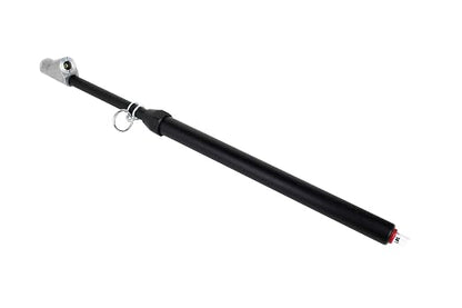 Milton Dual Foot Straight Lock-on Chuck Service Gauge, Non-Slip Grip Matte Black Poly -13” 10-160 PSI, for Large Vehicle Tires Made in USA (986BLK)