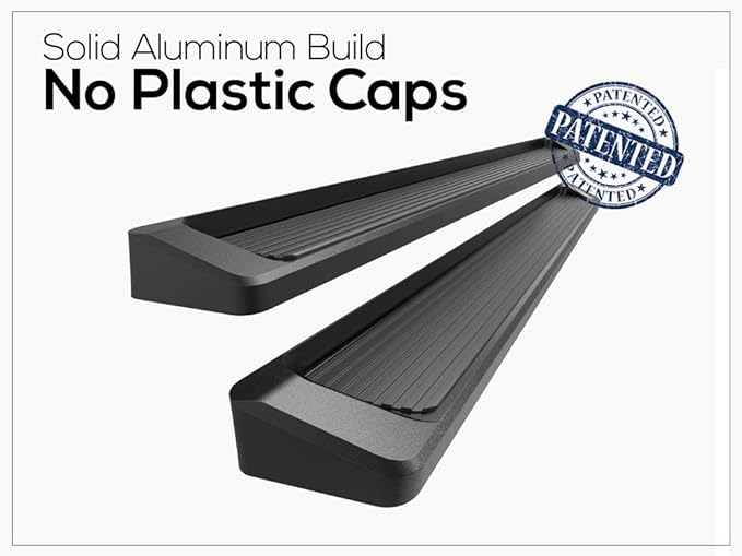 APS Black Running Boards Style Compatible with Nissan Pathfinder 2022-2026 (Nerf Bars Side Steps Side Bars)