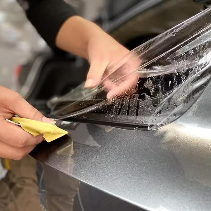 HOHOFILM TPU PPF Hydrophobic Clear Paint Protection Film Self Healing Car Clear Glossy Wrap Film (X9 NEO, 60" x20ft)