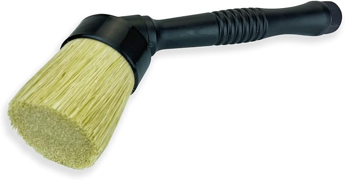 Rema TIP TOP 73T Tire Mounting Paste Lube Brush, Wood Handle Applicator with 2 Inch 45 Degree Head, Shop Brush for Tire Mounting Lubricant