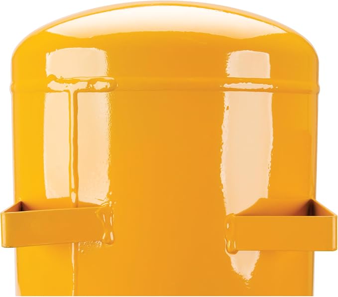 Performance Tool W10011 Hi-viz 11-Gallon Horizontal Portable Air Tank With Tire Air Chuck , Yellow