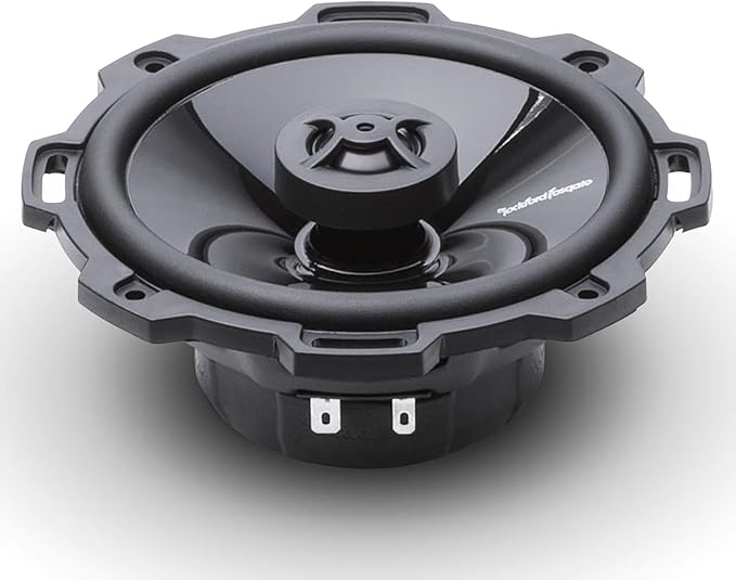 Rockford Fosgate P152 Punch 5.25" 2-Way Coaxial Full Range Speakers - Black (Pair)