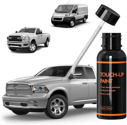 PS2/WS2 Bright Silver Touch Up Paint for Dodge, DIY Car Paint Scratch Repair Kit, Automotive Paints, Quick & Easy Fix Scratch Repair for Durango/Grand Caravan/Journey/RAM Promaster Trucks