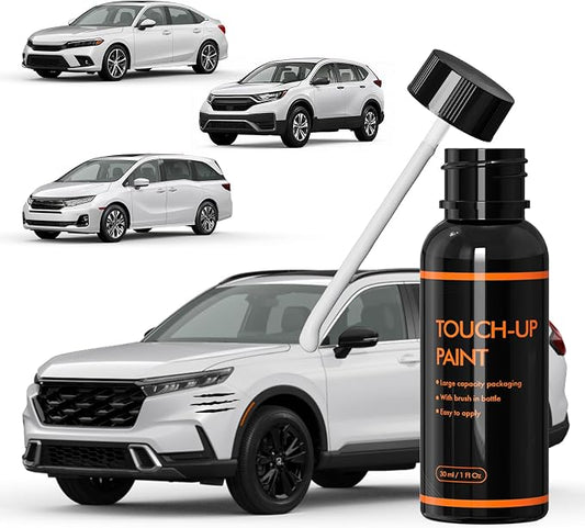 NH883P Platinum White Pearl Touch Up Paint for Honda, DIY Car Paint Scratch Repair Kit, Automotive Paints, Quick & Easy Fix Scratch Repair for Civic/CR-V/Odyssey/Accord/Pilot/HR-V/Fit/Passport