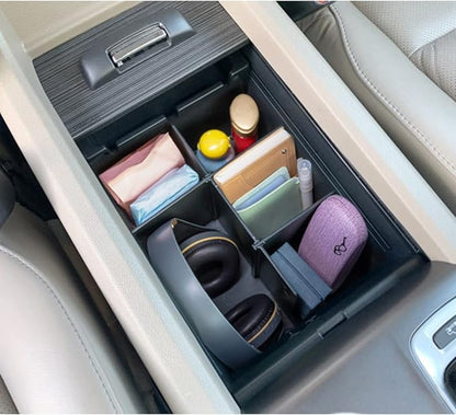 PIMCAR Compatible with Honda Pilot 2016-2022/Honda Ridgeline 2017-2023/Honda Passport 2019-2023 Center Console Organizer Insert Armrest Divider Accessories