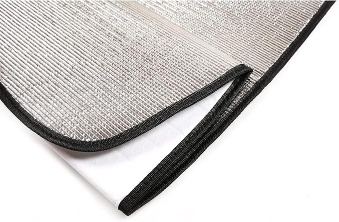 Windshield Sun Shade Compatible with Mercedes-Benz Smart 2015-2021 Foldable Front Windshield Sunshade Protector, Block UV Rays Keep Your Car Cooler