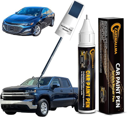 Touch Up Paint for Chevrolet Northsky Blue Metallic(GA0/WA619D), Color Exact Match Auto Paint Repair Pen Fix Chips and Nicks Scuff