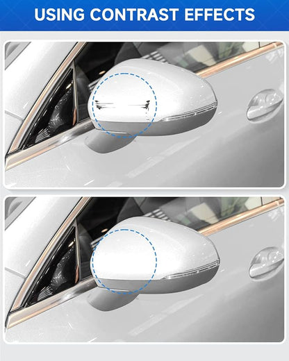 149/9149 Polar White Touch Up Paint Compatible With Mercedes-Benz Exact Match Car Paint Pen Scratch Repair