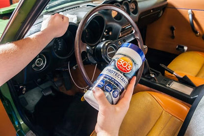 303 Products Automotive Protectant Wipes - Helps Prevent Fading & Cracking, Repels Dust, Lint & Staining, Superior UV Protection & Restores Lost Color, Exterior & Interior Car Cleaning Supplies