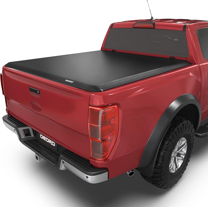 OEDRO Soft Roll Up Truck Bed Tonneau Cover Fits for Ford Maverick 2022 2023 2024 2025 2026 with 4.5 Feet Bed