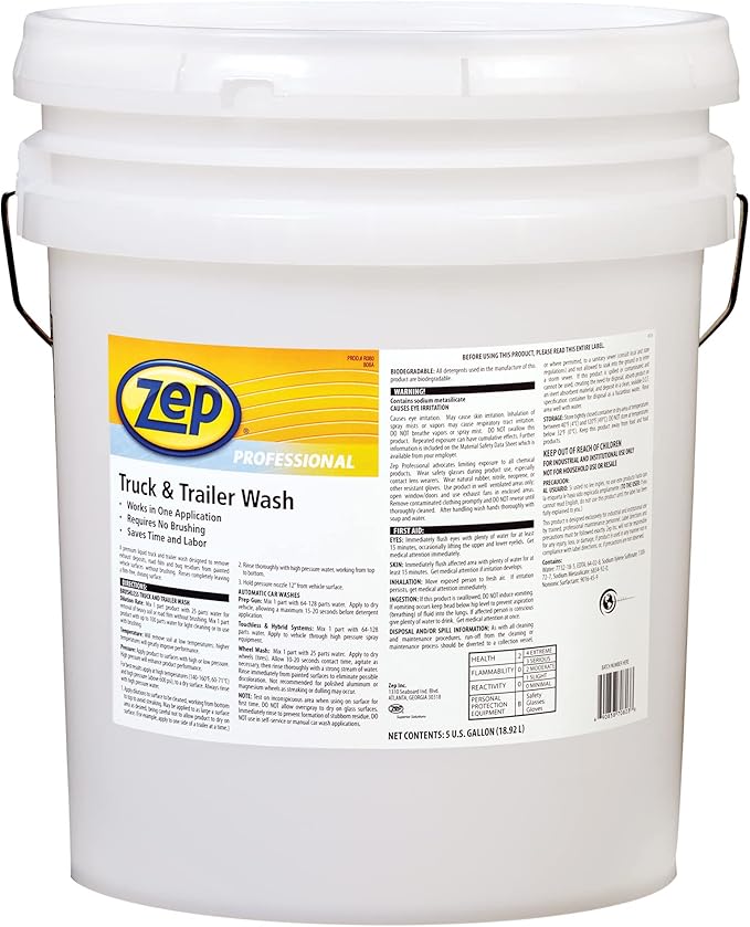 SEPTLS019R08035 - Zep Professional Truck Trailer Washes - R08035