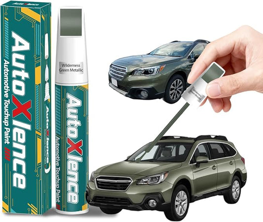 Wilderness Green Metallic(K4X) Touch Up Paint Compatible with Subaru Car Paint Pen Scratch Repair Automotive Scratch Remover Fix Exact Color Match
