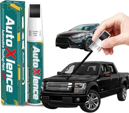 Tuxedo Black(UH) Touch Up Paint Compatible with Ford Car Paint Pen Scratch Repair Automotive Scratch Remover Fix Exact Color Match