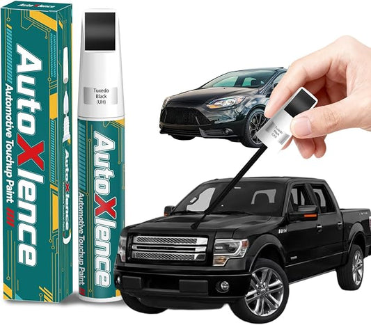 Tuxedo Black(UH) Touch Up Paint Compatible with Ford Car Paint Pen Scratch Repair Automotive Scratch Remover Fix Exact Color Match