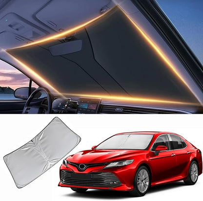 Windshield Sun Shade for Toyota Camry Front Window Shades Cover for 2012-2025 2026 Camry Windshield Sun Visor Protector Car Accessories