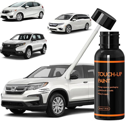 NH788P White Orchid Touch Up Paint Compatible With Honda Cars, DIY Car Paint Scratch Repair Kit, Automotive Paints, Quick & Easy Fix Scratch Repair for Civic/CRV/Accord/HRV/Fit/Insight/Jazz