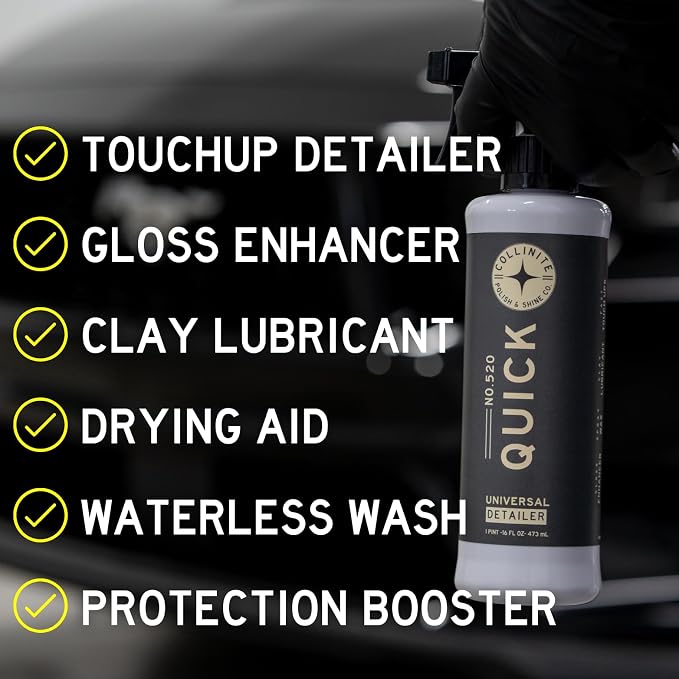 Collinite 520 Quick Detailer and 915 Marque D'Elegance Combo