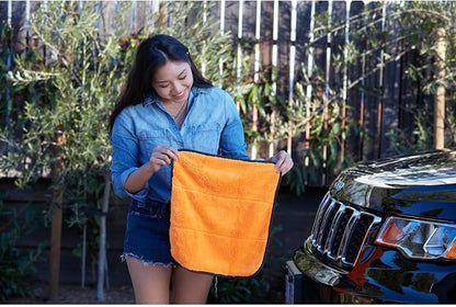 Armor All Car Buffing Towel, Microfiber Towel for Buffing and Shining Cars, Trucks and Motorcycles