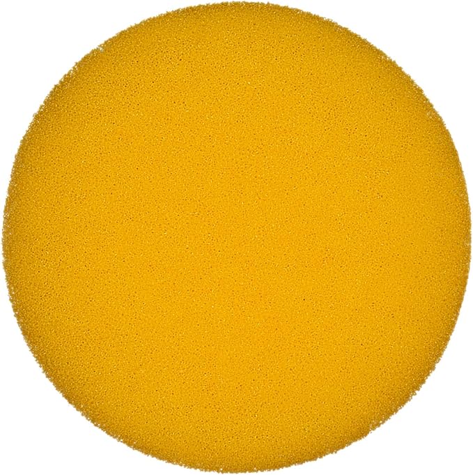 RUPES 40mm Pack of 6 Yellow D-A Fine Wool Polishing Pads | Ideal for Paint Correction & Gloss Enhancement | Improves Finishing Performance | Compatible with 1.5" Backing Plate