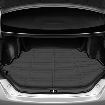Floor Mats for Toyota Camry 2007-2011(ONLY Gas), NOT for Hybrid, Custom Fit Camry CE XLE SE LE Floor Mats, Front Rear Mats & Cargo Liner, TPE Anti-Slip Waterproof Duty Car Accessor