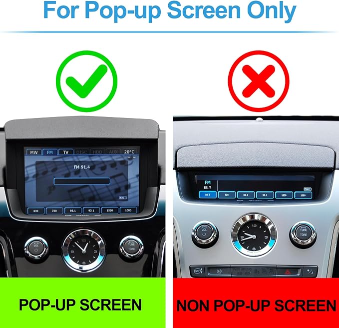 Wireless CarPlay & Android Auto Interface Compatible with Cadillac CTS 2009-2013 Retrofit Kit, Support Original Camera, Steering Wheel, AUX Audio and Micphone, Keep All OEM Radio Functions