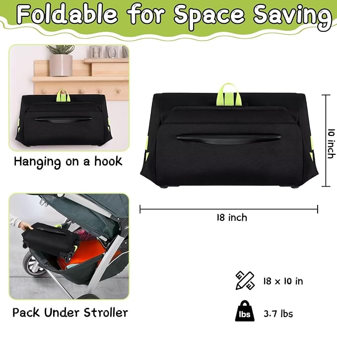 SCTEL Baby Car Seat Travel Bag Fit Chicco Keyfit 35 and Anti-rebound Bar Base, Doona Car Seat Stroller and Base, Nuna Pipa Travel Bag, Infant Car Seat Bags for Air Travel, Doona Travel Bag