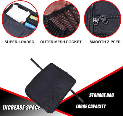 Car Sunroof Organizer Bag Compatible with 2024 2025 2026 Hummer EV Roof Panel Storage Bag Waterproof Foldable Multi-Function Car Rooftop Carrier Sunroof Storage Bags (Rear Top Roof Glass-Right)