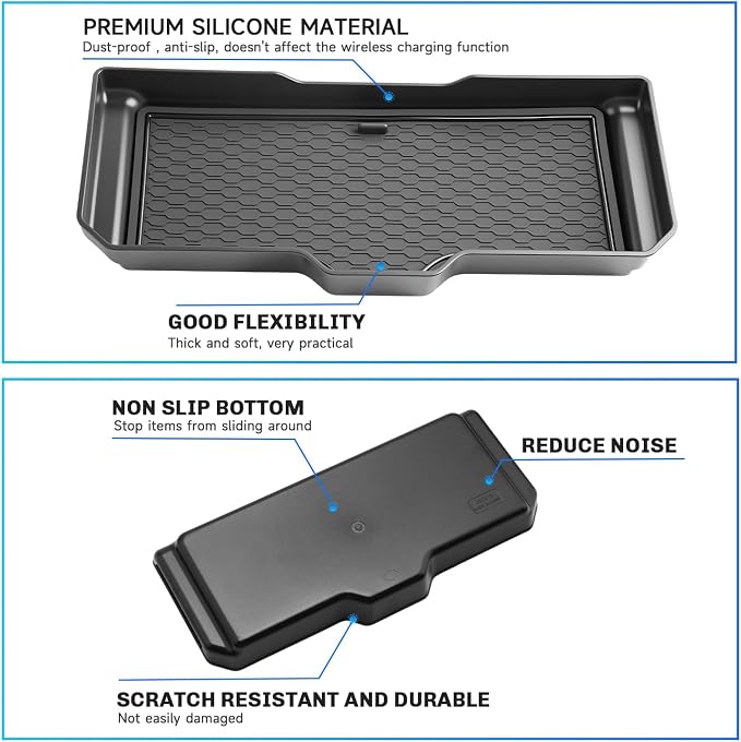 SXCY 3PCS for 2022-2025 2026 Nissan Frontier Center Console Organizer [Front Tray+Cupholder+Armrest Tray] for 2025 2026 Nissan Frontier Accessories 2024 2025 2026 Frontier Console Organizer
