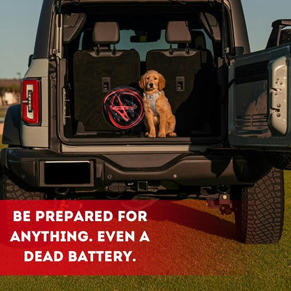Emergency Zone Roadside Assistance Emergency Car Survival Kit. Basic, Deluxe, Premium, & Add-on's Available. (3 Pack, Heavy Duty Jumper Cables)