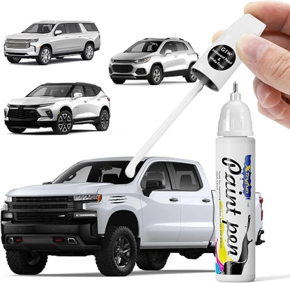 G1W/WA140X Iridescent Pearl/White Frost Touch Up Paint Compatible with Chevrolet, DIY Car Paint Scratch Repair, Automotive Paints, Quick & Easy Fix Scratch Repair for Silverado/Equinox/Malibu