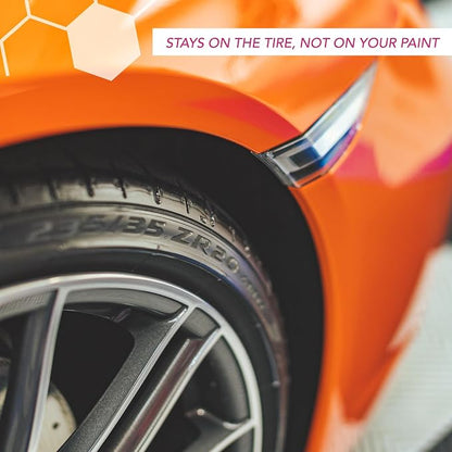 OPTI-COAT – Tire Gel – High Gloss Finish and Excellent Durability; Used to Protect and Dress Tires, Wheel Wells, Interior, & Exterior Plastic Trim; Protects from Ozone, UV, & Oxidation (16 Fl. Oz.)