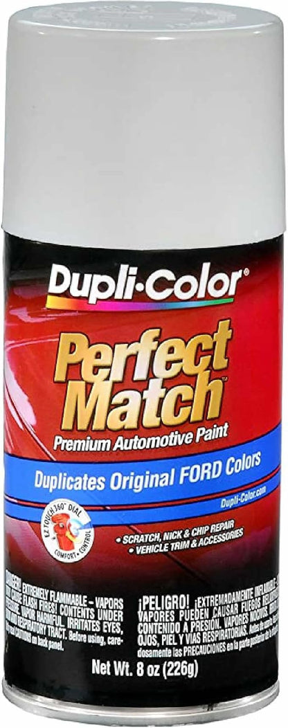 Dupli-Color EBFM02297 Perfect Match Automotive Spray Paint – Ford Oxford White, 9L/A9/YO/YZ – 8 oz. Aerosol Can