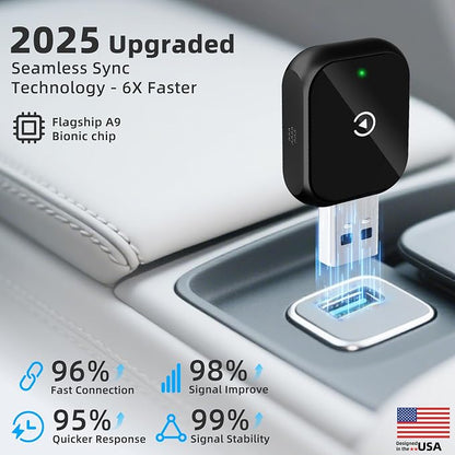 Wireless Carplay Adapter (Jet Black)