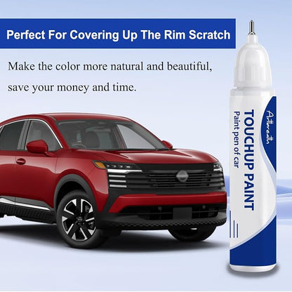 Scarlet Red(A20) Touch Up Paint for Nissan-Exact Match–Chips and Nicks Car Paint Scratch Repair Kit Automotive Paint Pen for 370Z/Altima/Armada/Cube/Frontier/GT-R/Juke/Leaf/Maxima/Murano/NV/Rogue