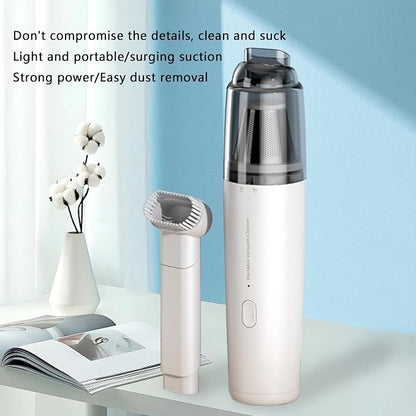 Handheld Vacuum Cordless Car Vacuum with Strong Suction,Handheld vacuum for Quick Cleaning,Small Lightweight Handheld vacuuming, Dust buster cordless rechargeable for Car,Pet Hair,Home and Office