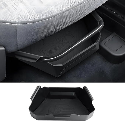 CDEFG for 2026 Ford Maverick Under Seat Storage Tray, for 2022-2026 Ford Maverick Truck Accessories Console Front Underseat Drawer Secret Storage Box Hidden Organizer