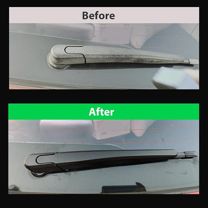 NADAMOO Plastic Restorer for Cars - Back to Black Ceramic Trim Restorer - Automotive DIY Kit for Exterior & Interior Plastic, Bumpers, Vinyl - Instant Black & 6-Month Protection, 30ml with Applicator