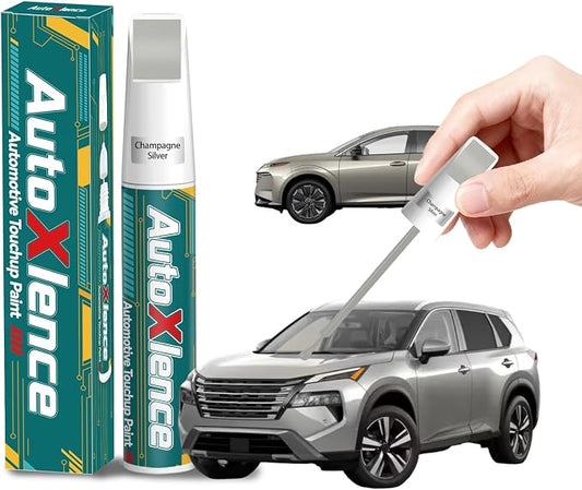 Champagne Silver(KAY) Touch Up Paint Compatible with Nissan Car Paint Pen Scratch Repair Automotive Scratch Remover Fix Exact Color Match