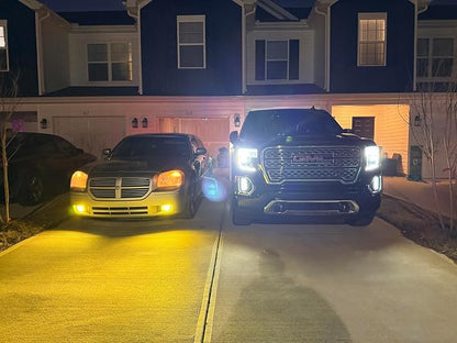 SEALIGHT H16 H11 H8 LED Fog Light Bulb Yellow, 17000 Lumens 800% Brighter, Enhanced Visibility in Fog Rain and Snow, Amber Yellow H11 LED Fog Lights, RV Clearance Light Marker Light, 1:1 Plug and Play