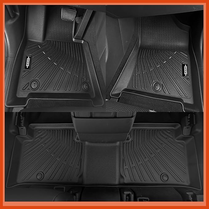 Custom Fit Floor Mats for Lexus RX RX350/RX350H/RX500h(NOT for RX450h+ PHEV) 2023-2026, All Weather TPE Floor Liners with Trunk Mat & Backrest Protectors, Odorless Full Set Interior Accessories