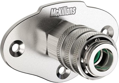 McKillans Automatic Foam Cannon Mount - 304 Stainless Steel - Automatic Quick Connect