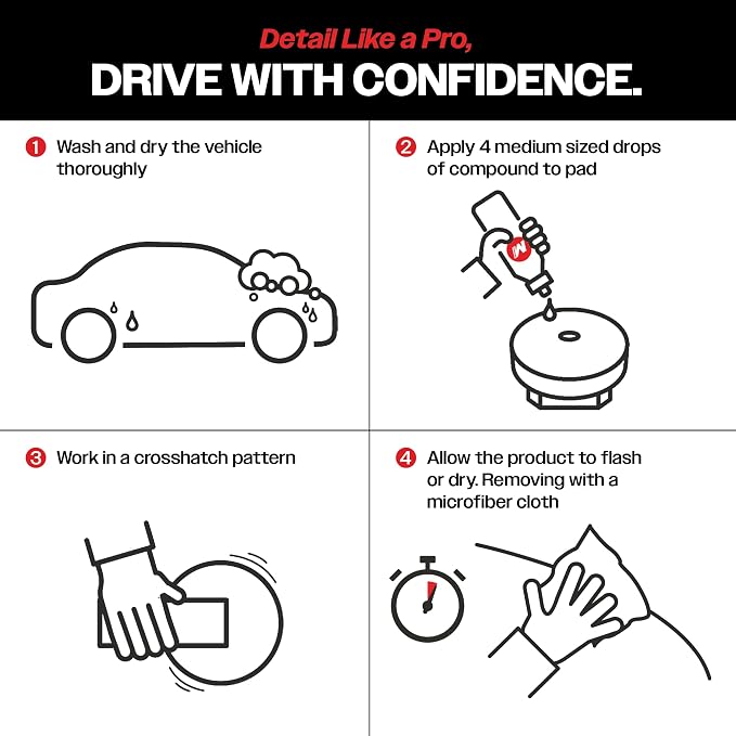 Malco Velocity One-Step Car Polish and Wax (90 Day Protection) - Best Polishing Compound for Automotive Paint Restoration/Scratch and Swirl Remover/Re-Shine and Protect Old Aged Paint (265016)