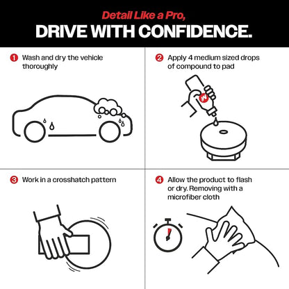 Malco Velocity One-Step Car Polish and Wax (90 Day Protection) - Best Polishing Compound for Automotive Paint Restoration/Scratch and Swirl Remover/Re-Shine and Protect Old Aged Paint (265016)