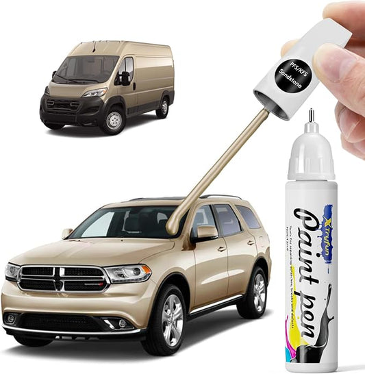 PFS/KFS Sandstone/Cashmere Touch Up Paint Compatible with Dodge, DIY Car Paint Scratch Repair, Automotive Paints, Quick & Easy Fix Scratch Repair for Durango/Grand Caravan/Promaster