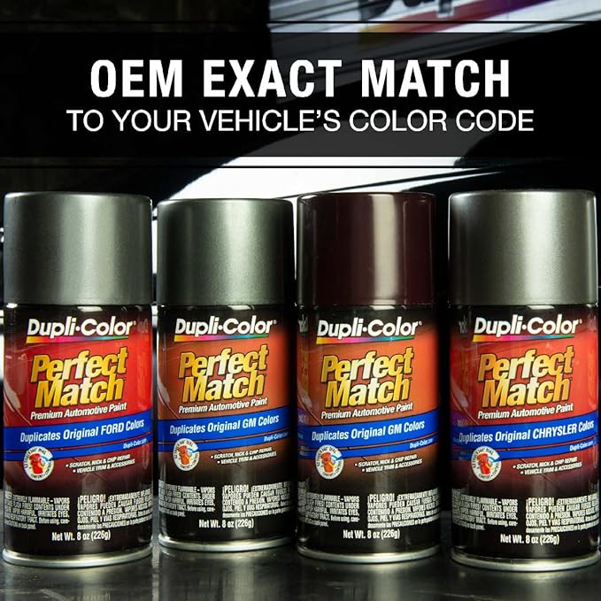 Dupli-Color EBHA09947 Perfect Match Automotive Spray Paint – Honda White Diamond, NH603P – 8 oz. Aerosol Can